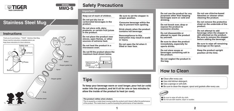 Tiger MMQ-S instructions