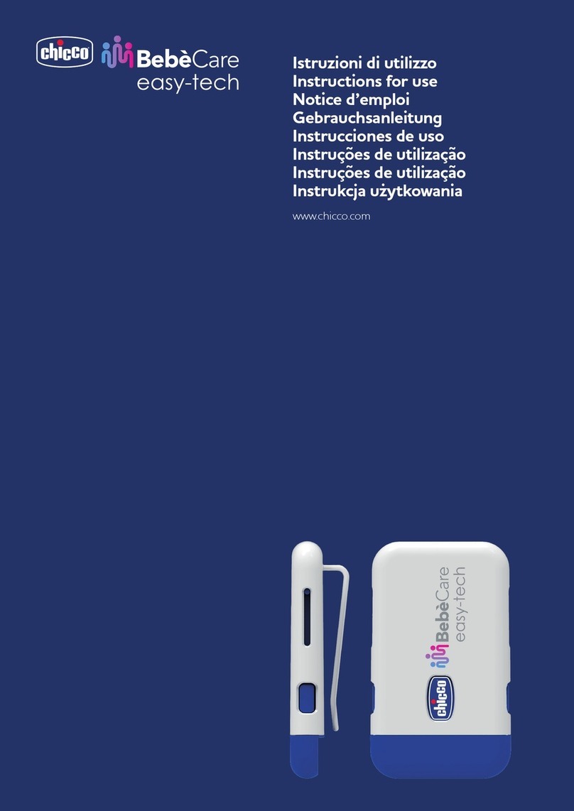 Chicco BEBECARE EASY-TECH Instructions for use