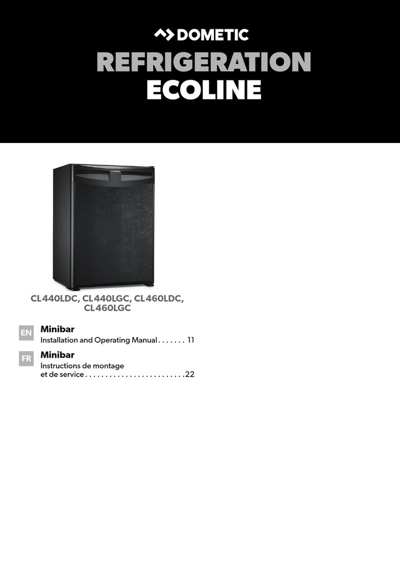 Dometic ECOLINE CL440LDC User manual