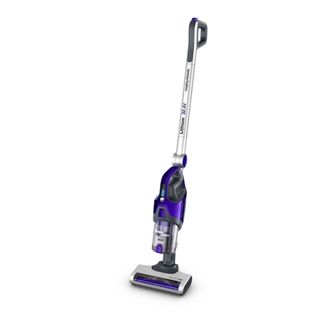 Morphy Richards Supervac Deluxe User manual Morphy Richards Supervac Deluxe User manual