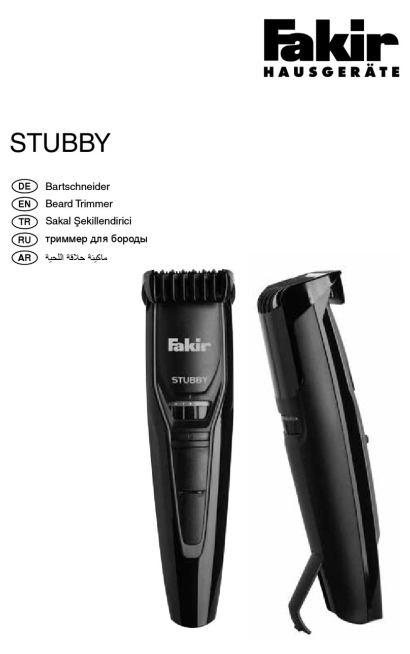 Fakir STUBBY manual
