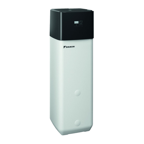 Daikin Altherma M ECH2O Series Installation and maintenance instructions