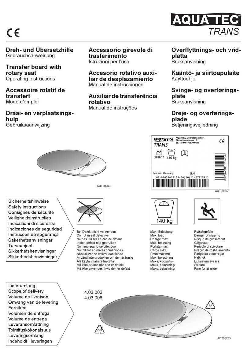 Aquatec 4.03.002 operating instructions