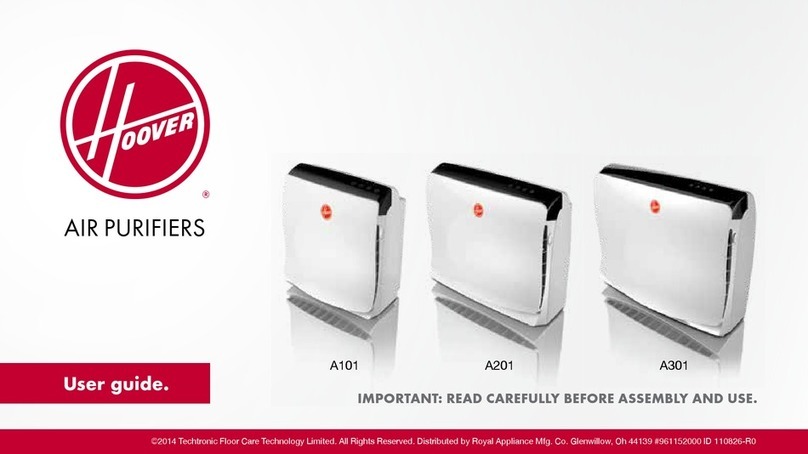 Hoover A101 user guide