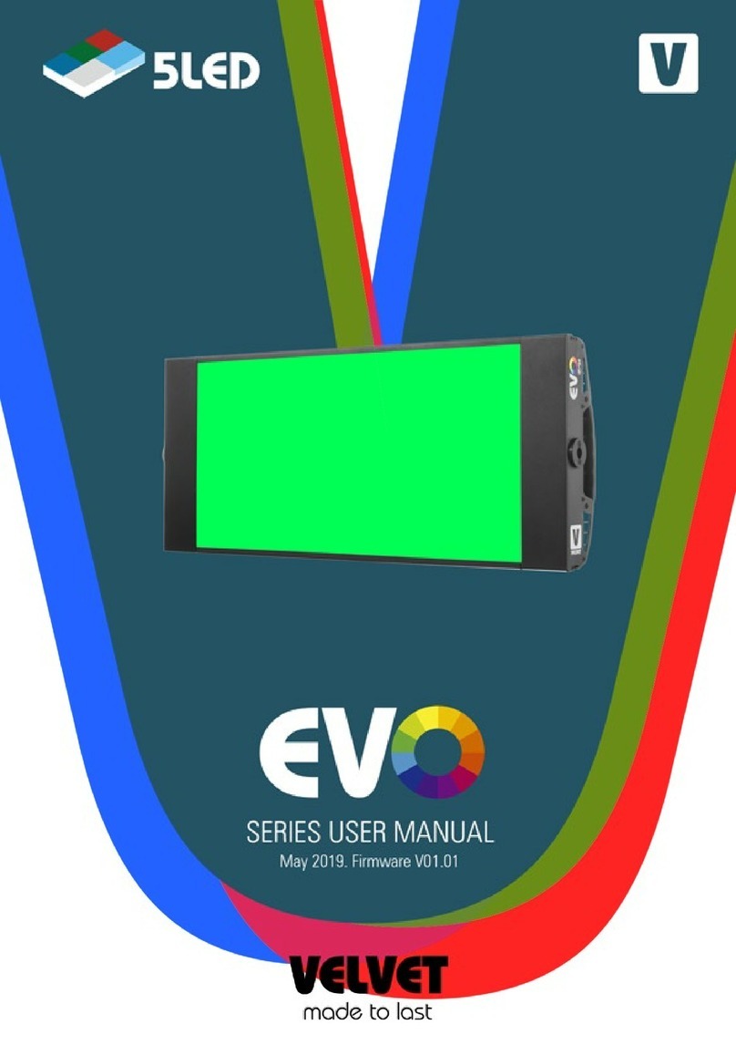 Velvet EVO Series user manual