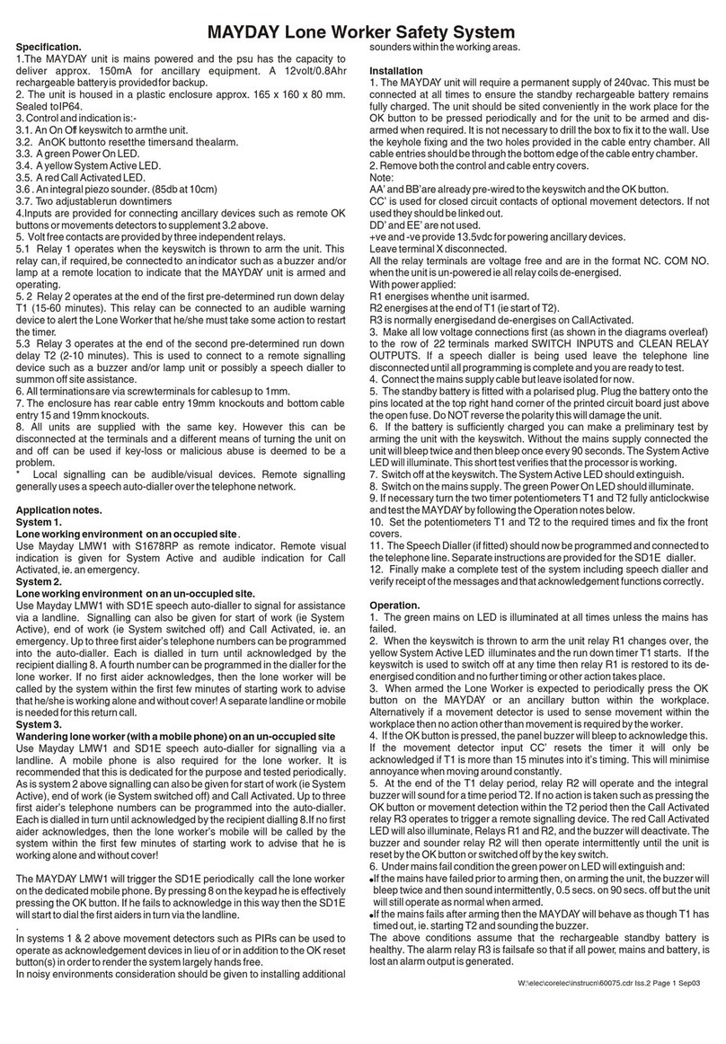 Hoyles MAYDAY User manual