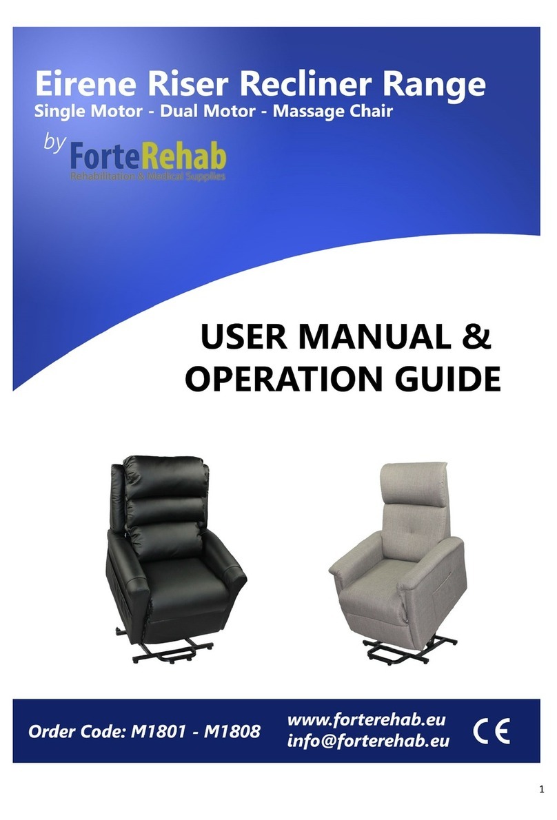 Eirene Riser M1803 User manual & operation guide