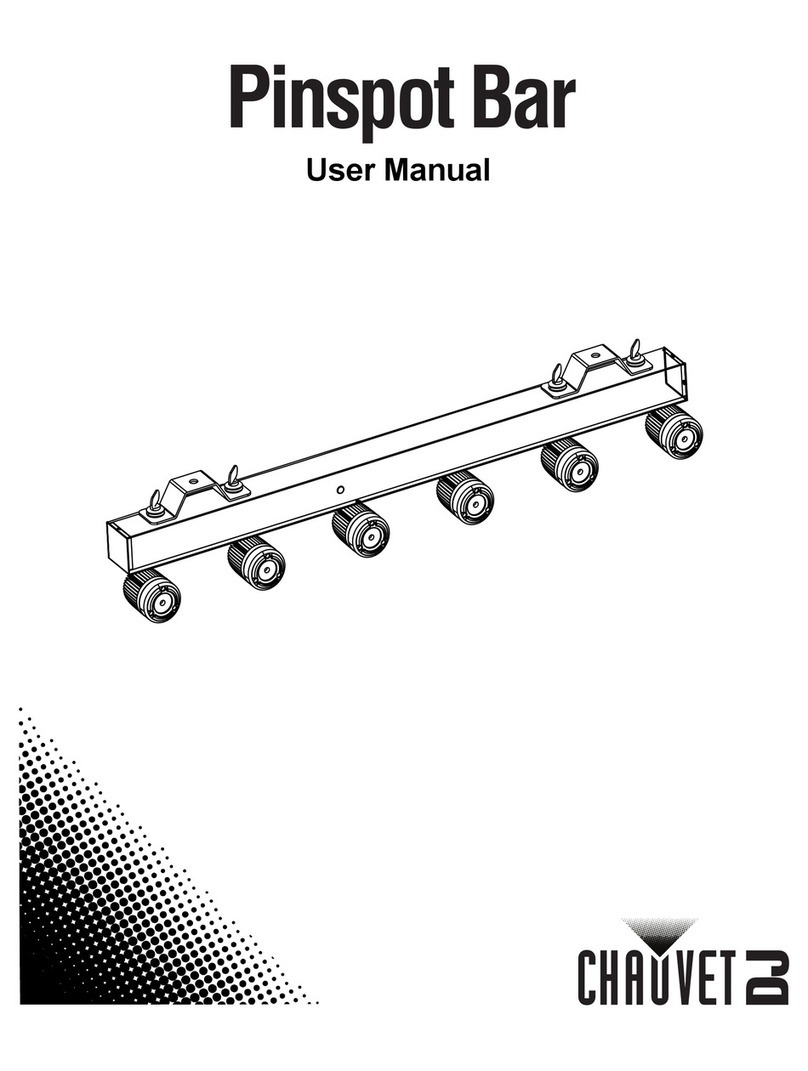 Chauvet DJ Pinspot Bar user manual
