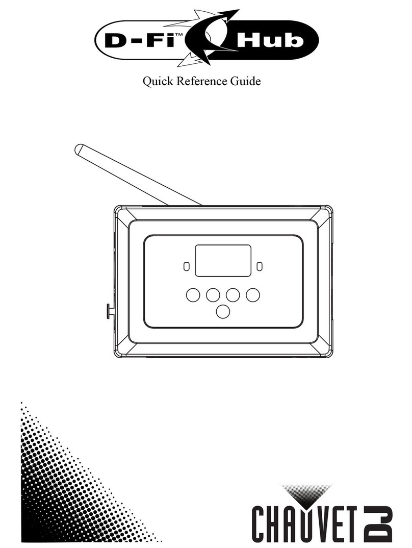 Chauvet DJ D-Fi Series Quick reference guide