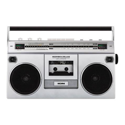 ION Boombox Deluxe User manual