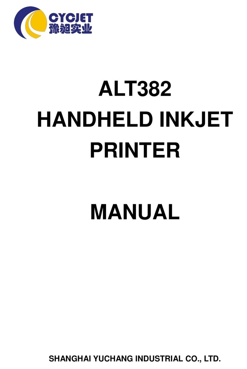 Cycjet ALT382 User manual