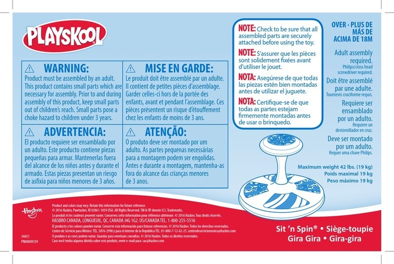 Hasbro Playskool Sit ’n Spin manual