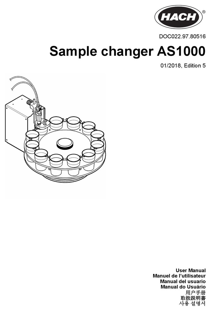 Hach AS1000 user manual Hach AS1000 user manual