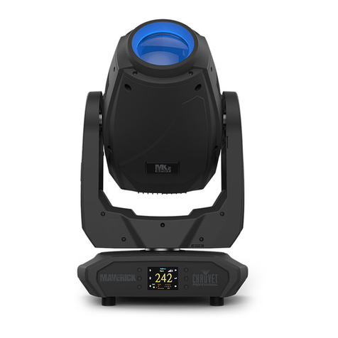 Chauvet Maverick MK2 Wash user manual Chauvet Maverick MK2 Wash user manual