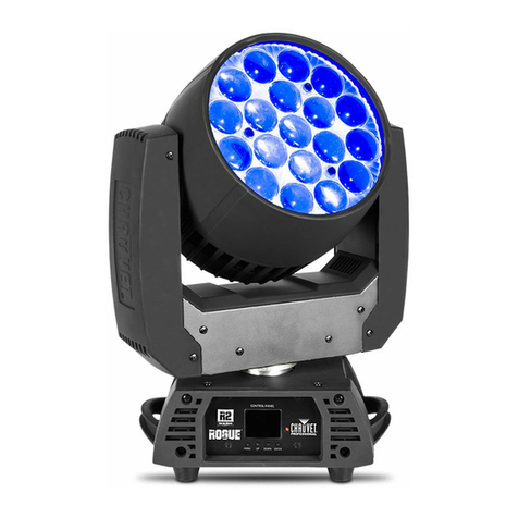 Chauvet Rogue R2 Wash User manual Chauvet Rogue R2 Wash User manual