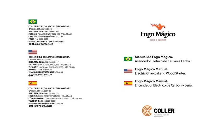 COLLER Fogo Magico manual