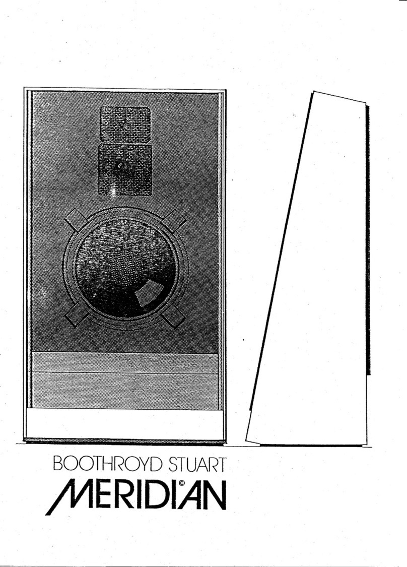 Boothroyd Stuart Meridian M1 manual