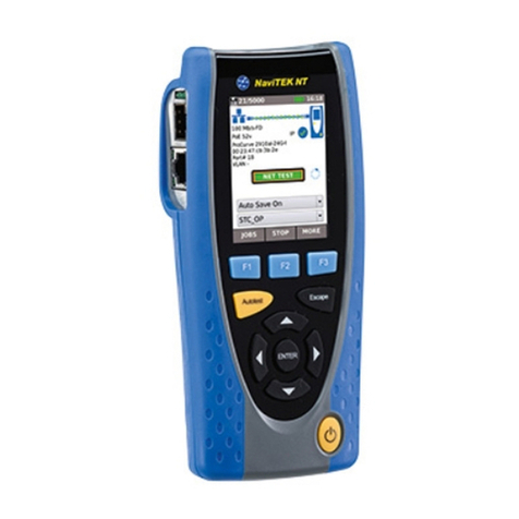 IDEAL Networks NaviTEK NT Plus manual