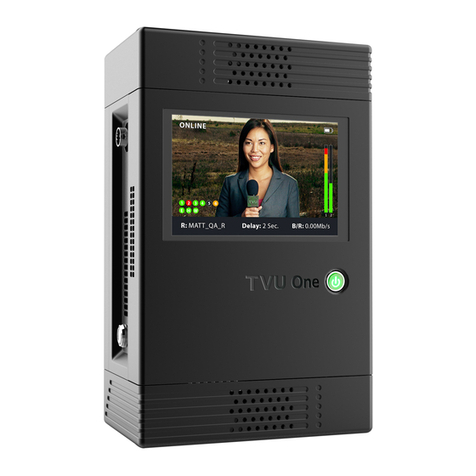 TVU networks One TM1000 v2 Set up and operating guide
