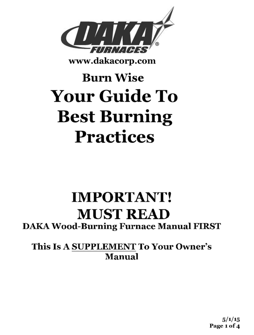 DAKA 832 Owner's manual