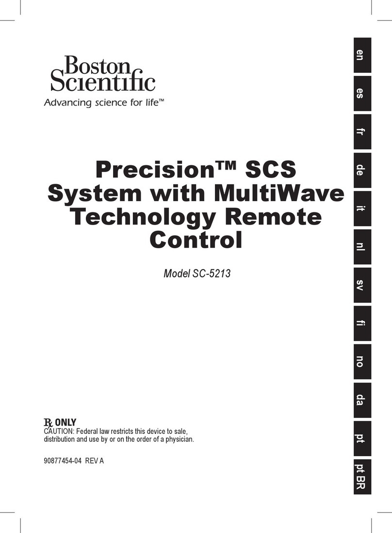 Boston Scientific SC-5213 manual