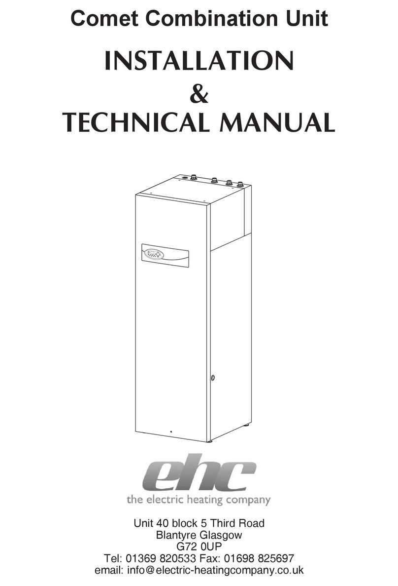 EHC Comet Combi 14.4kW Installation & technical manual