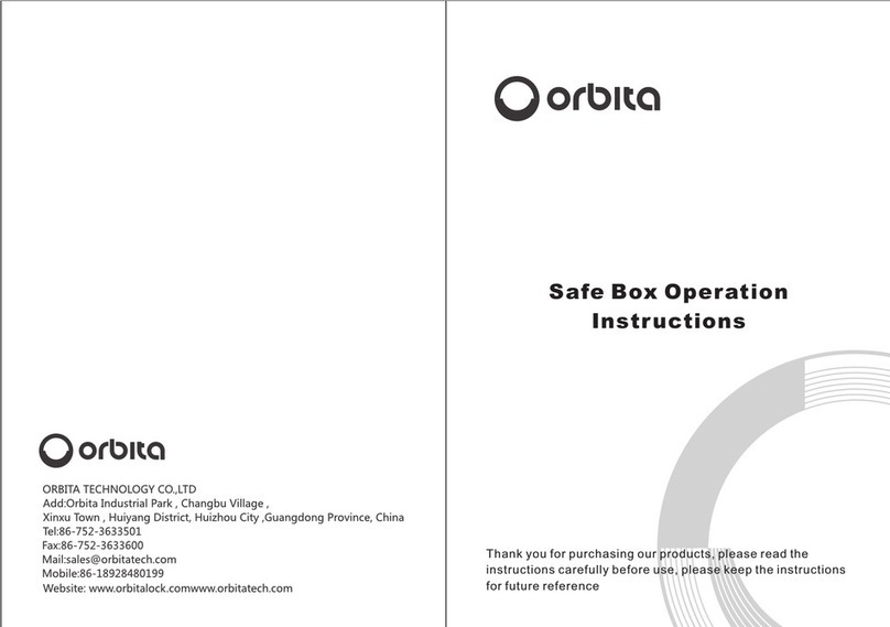 Orbita 2043MD Operation instructions