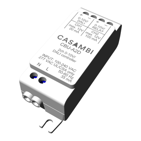 Casambi CBU-A2D user guide