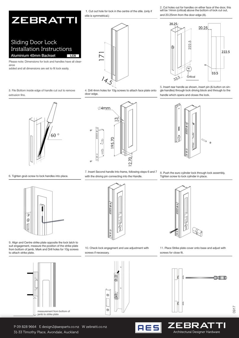 Zebratti LCS Series User manual