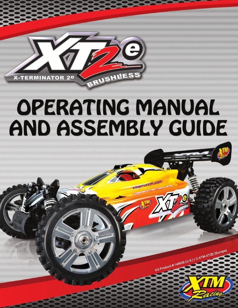XTM Racing X-Terminator 2e Operating manual and assembly guide