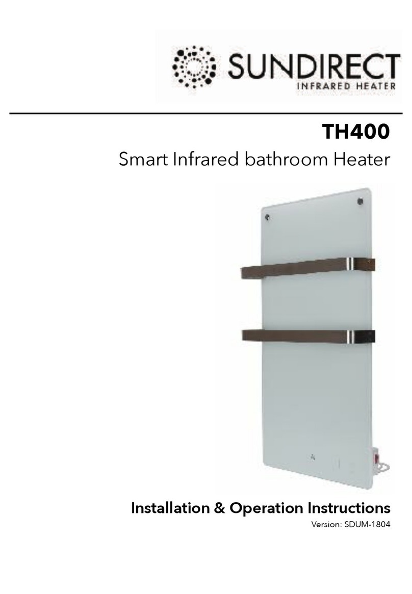 Sundirect TH400 Installation instructions