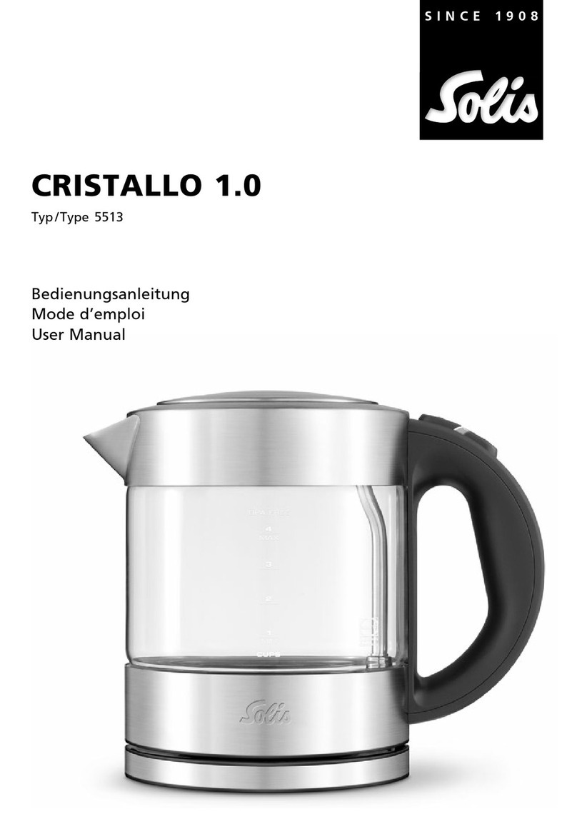 SOLIS CRISTALLO 1.0 user manual