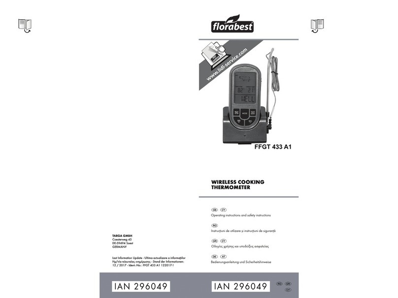 FLORABEST FFGT 433 A1 Operating instructions and safety instructions