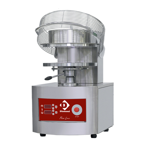 Diamond PIZZAFORM DP45-EK Parts list manual