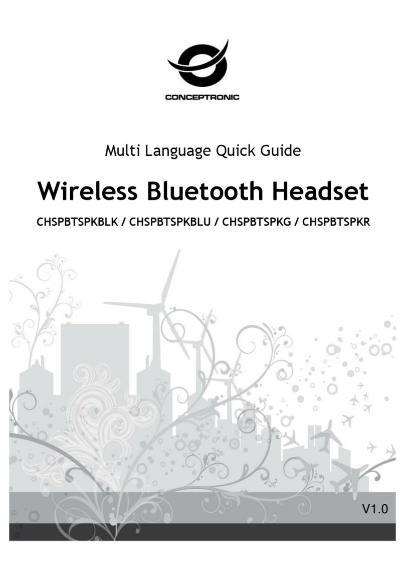 Conceptronic CHSPBTSPKBLK quick guide