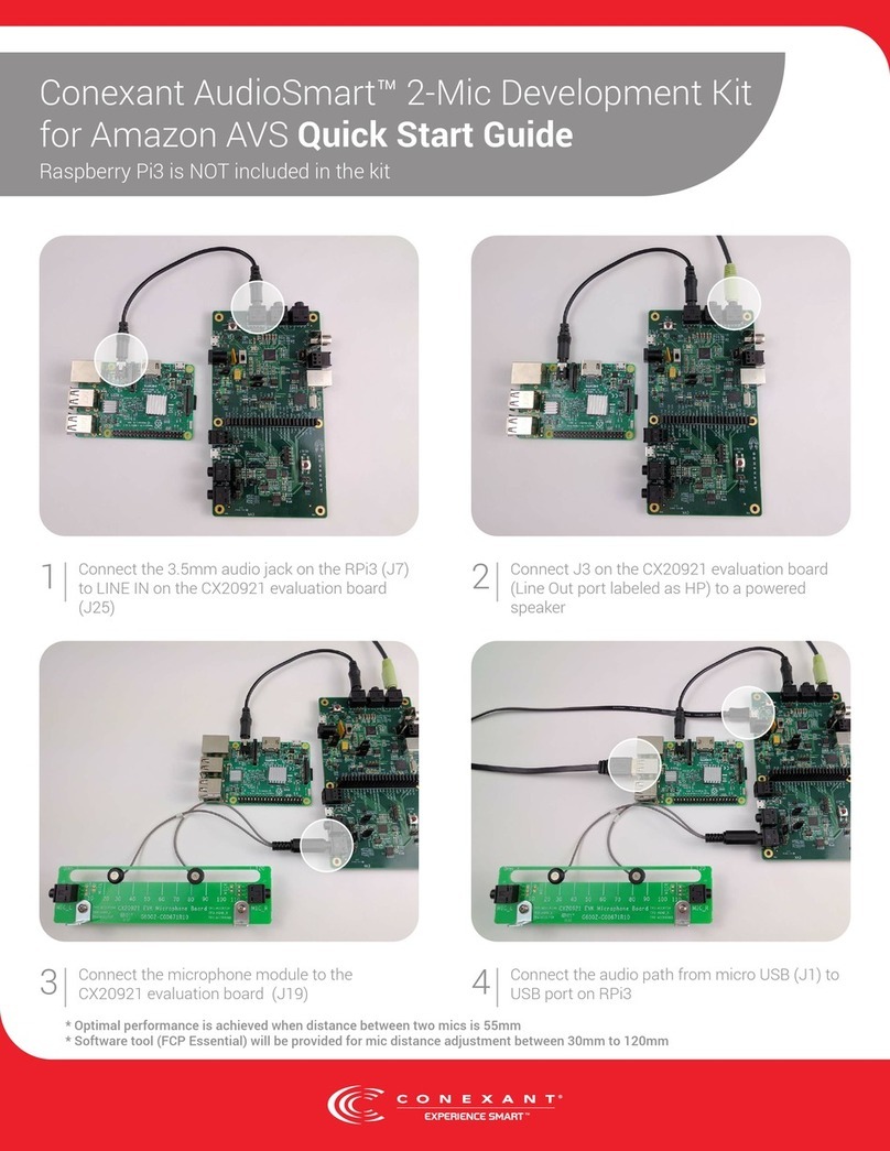 Conexant AudioSmart quick start guide