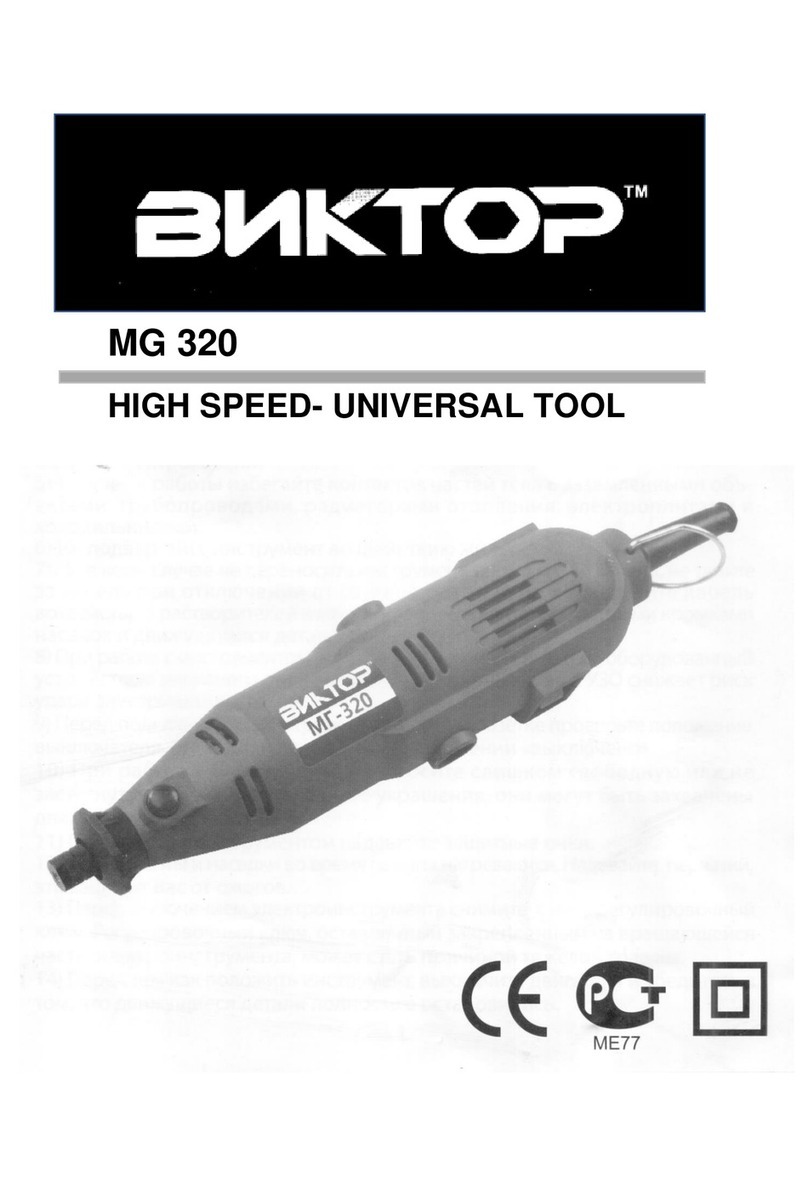 Victor MG-320 instructions