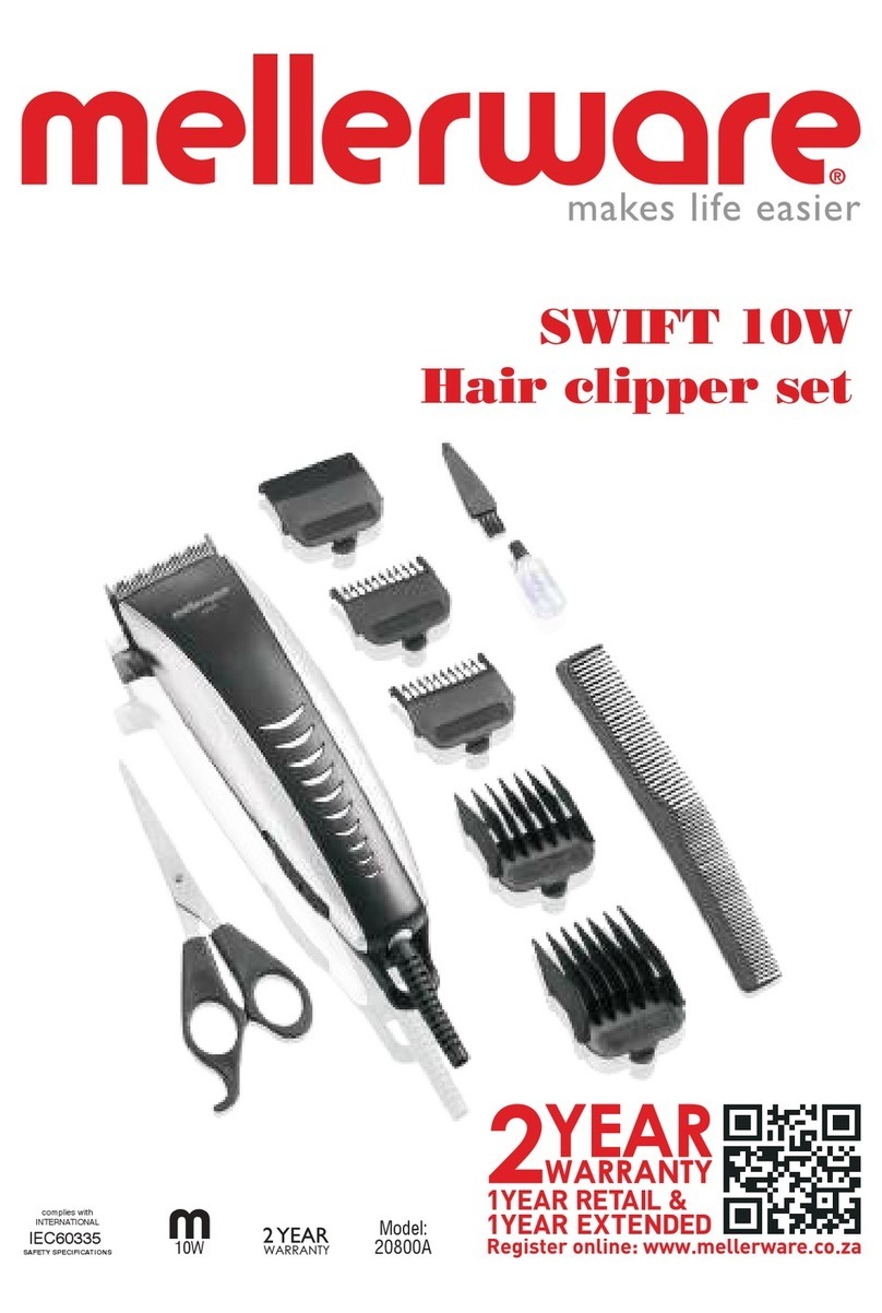 Mellerware SWIFT 10W 20800A manual