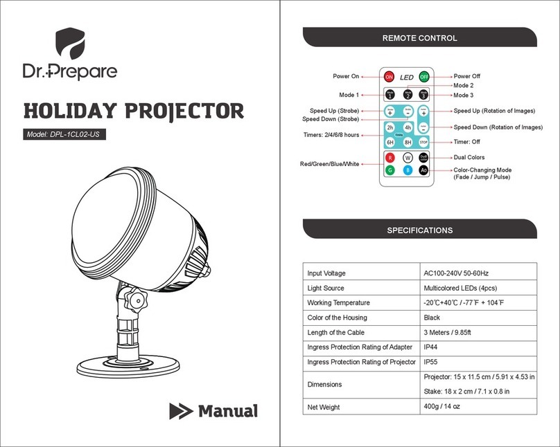 Dr.Prepare DPL-1CL02-US manual