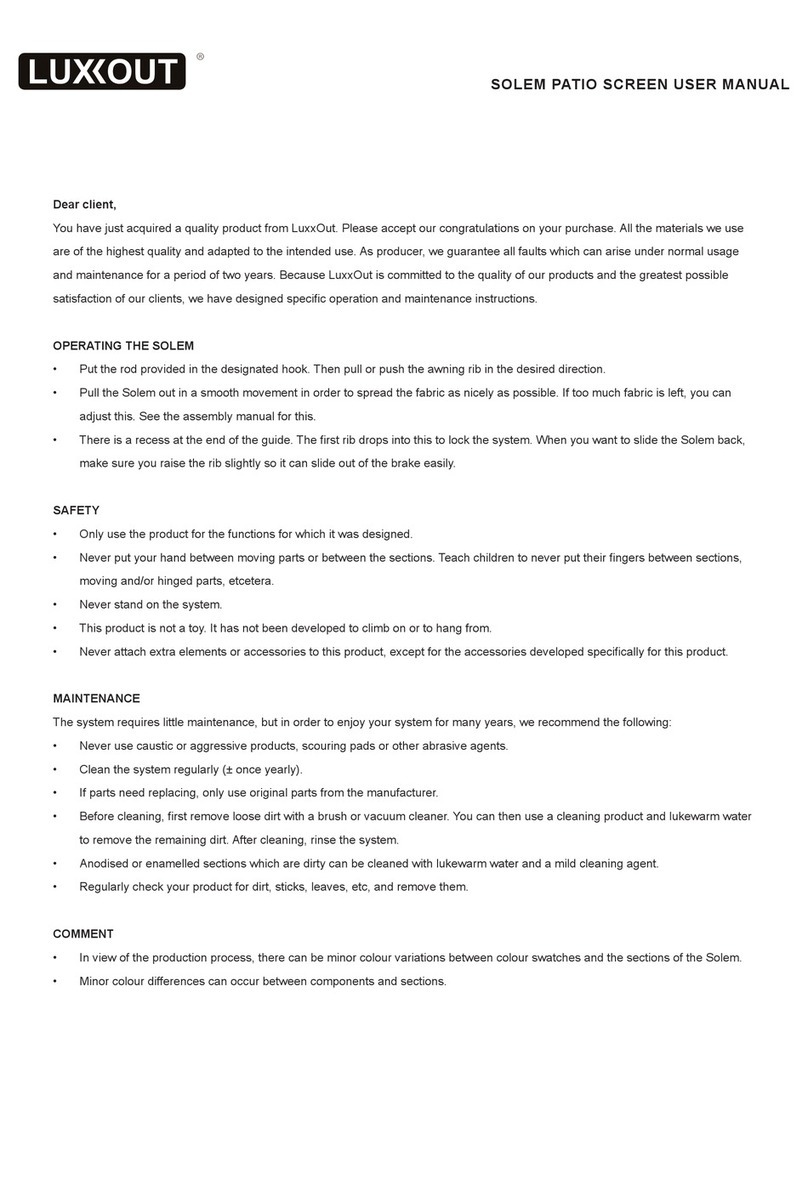 Luxxout SOLEM user manual