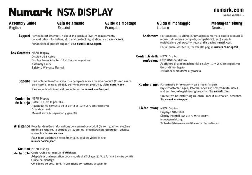 Numark NS7II User manual