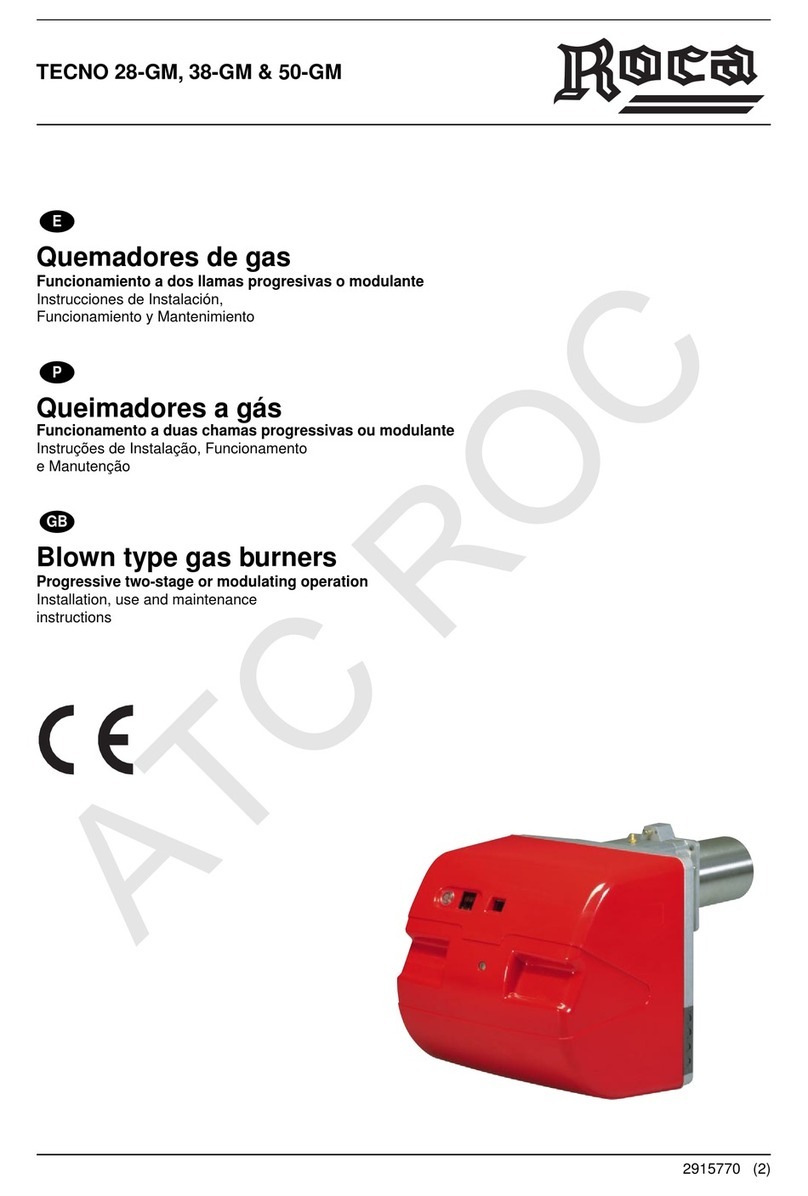Roca TECNO 28-GM Installation, use and maintenance instructions