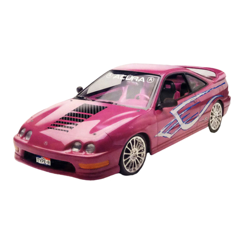 REVELL Acura Integra R User manual