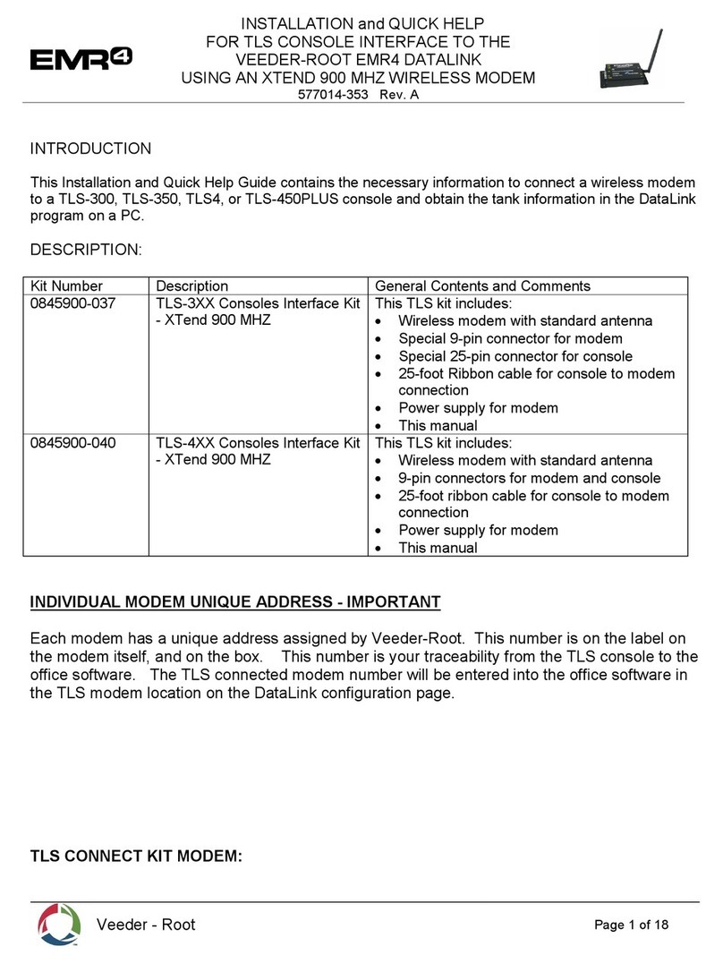 Veeder-Root EMR4 TLS-300 Installation and Quick Help