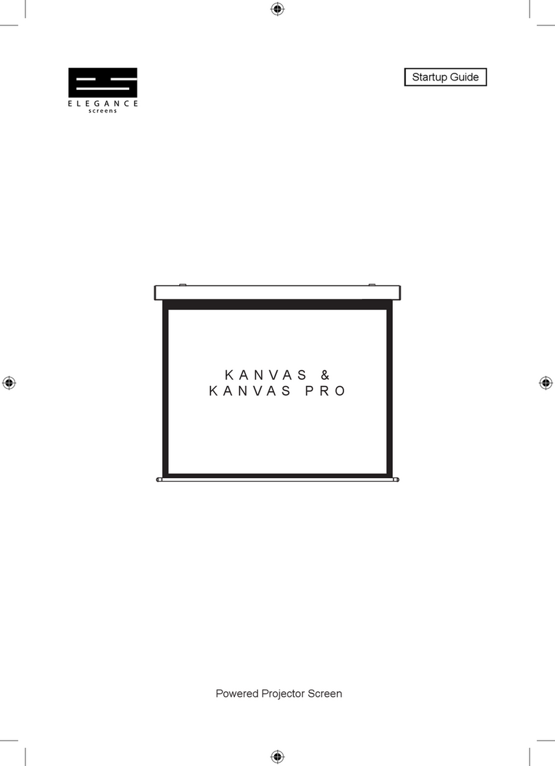 Elegance Screens KANVAS Startup guide