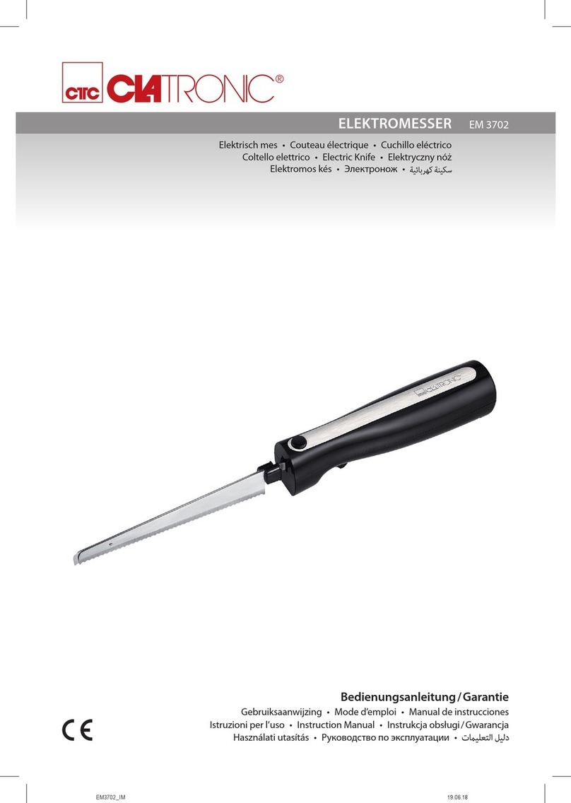 Clatronic EM 3702 instruction manual