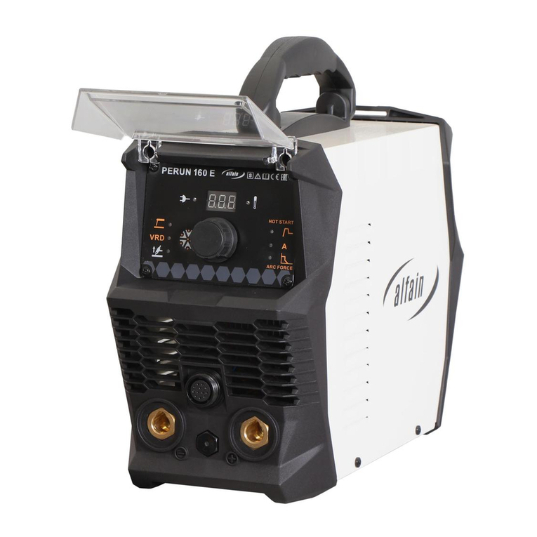 Alfain PERUN 160 E User manual