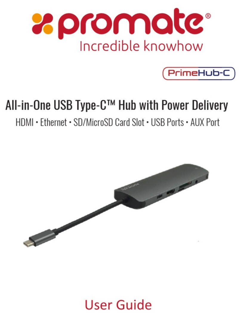 Promate PrimeHub-C user guide