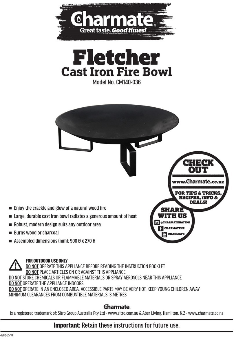 Charmate Fletcher CM140-036 instructions Charmate Fletcher CM140-036 instructions