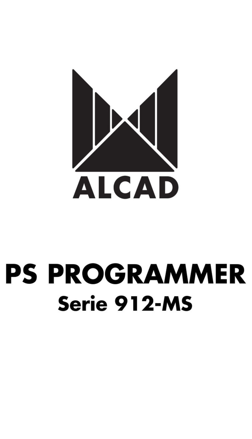 Alcad 912-MS Series Installation and programming manual